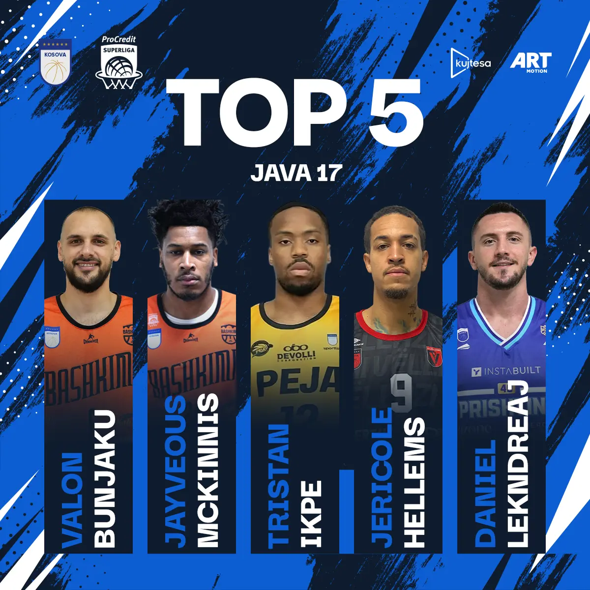 Bunjaku, MVP i kësaj xhiro